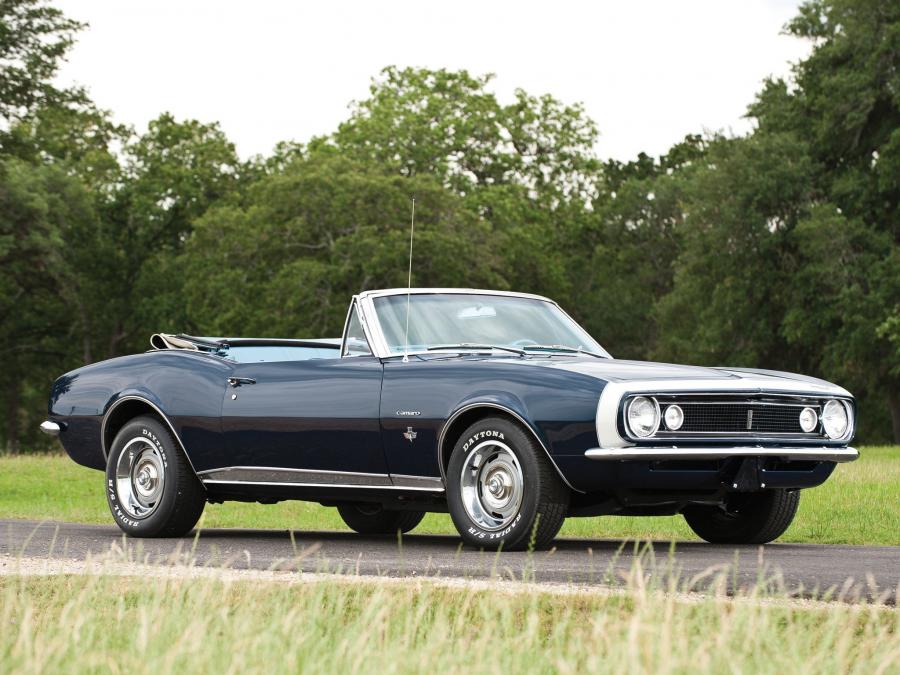  Chevrolet Camaro L30 327 Convertible (12467) 1967 года  (фото 1 из 7)